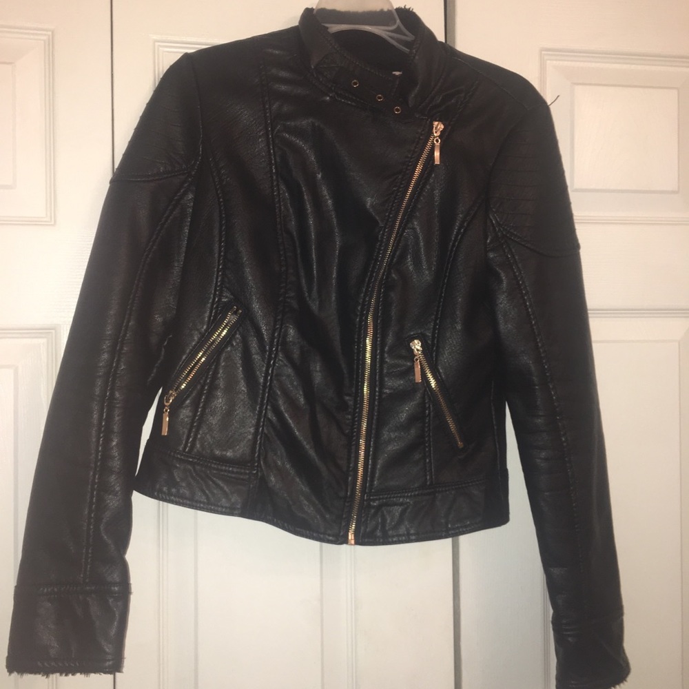 BIKER LEATHER JACKET
